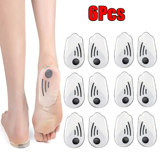 Silicone Orthopedic Insoles – O/X Leg Correction Gel Insoles with Magnet Massage for Foot Care