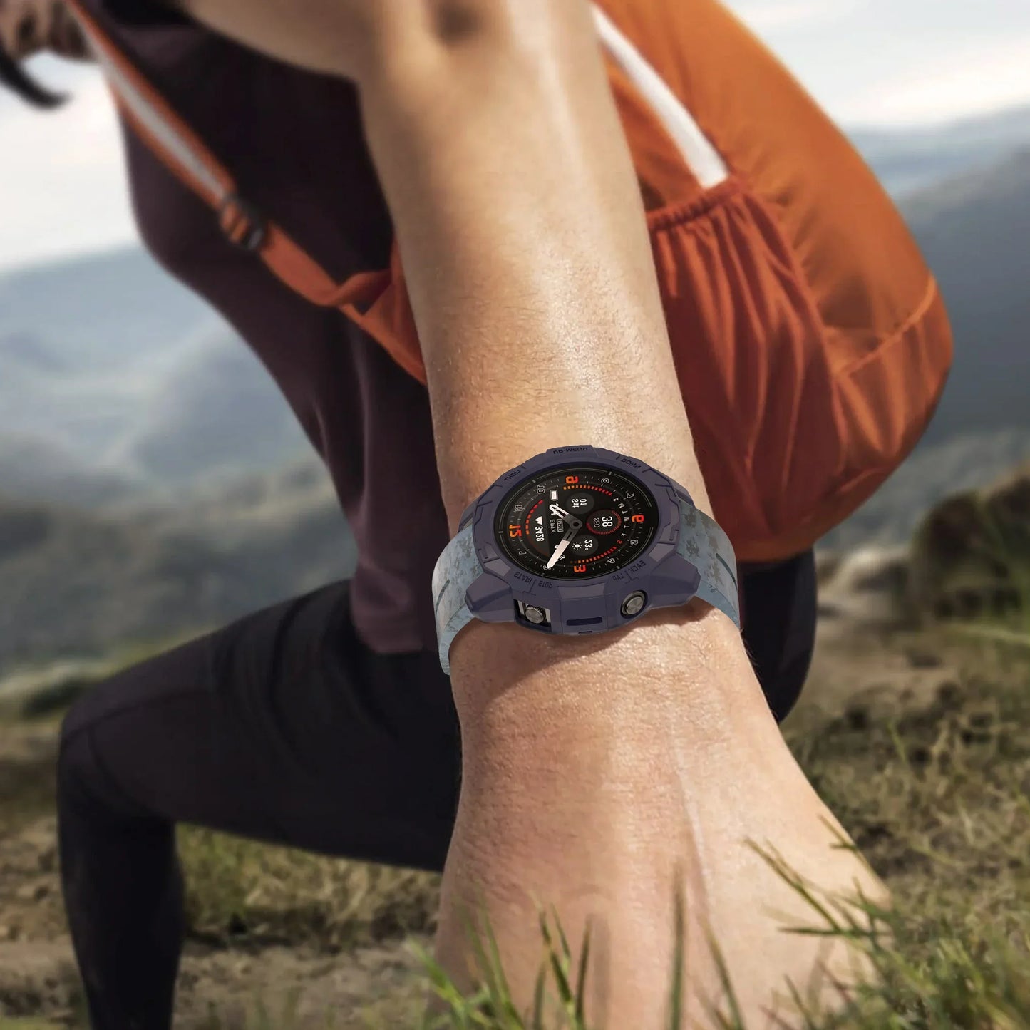 Hollow Protective Silicone Case for Garmin — Bumper Cover for Fenix 7/7S/7X and Epix Pro (42mm, 47mm, 51mm)