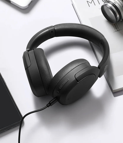 Edifier W830NB Wireless Bluetooth 5.4 Headphones | Active Noise Cancelling Hi-Res Over-Ear Headset, LDAC, Foldable, 94H Playtime