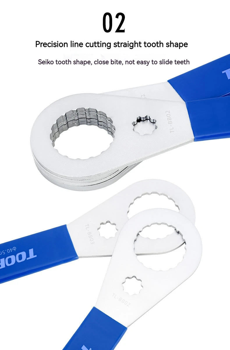 Bicycle Bottom Bracket Tool — MTB BB Removal Wrench for Shimano/DUB/BSA30