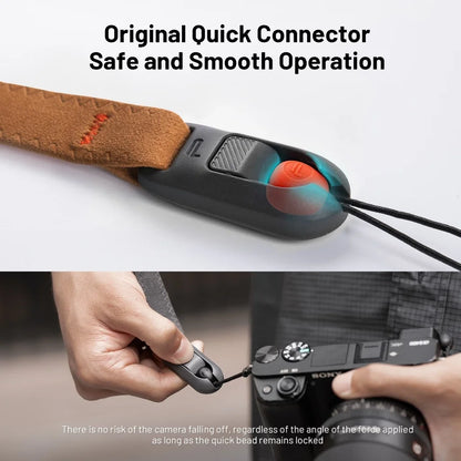 PGYTECH Adjustable Camera Wrist Strap – Quick Release Hand Strap for Sony, Nikon, Canon & GoPro