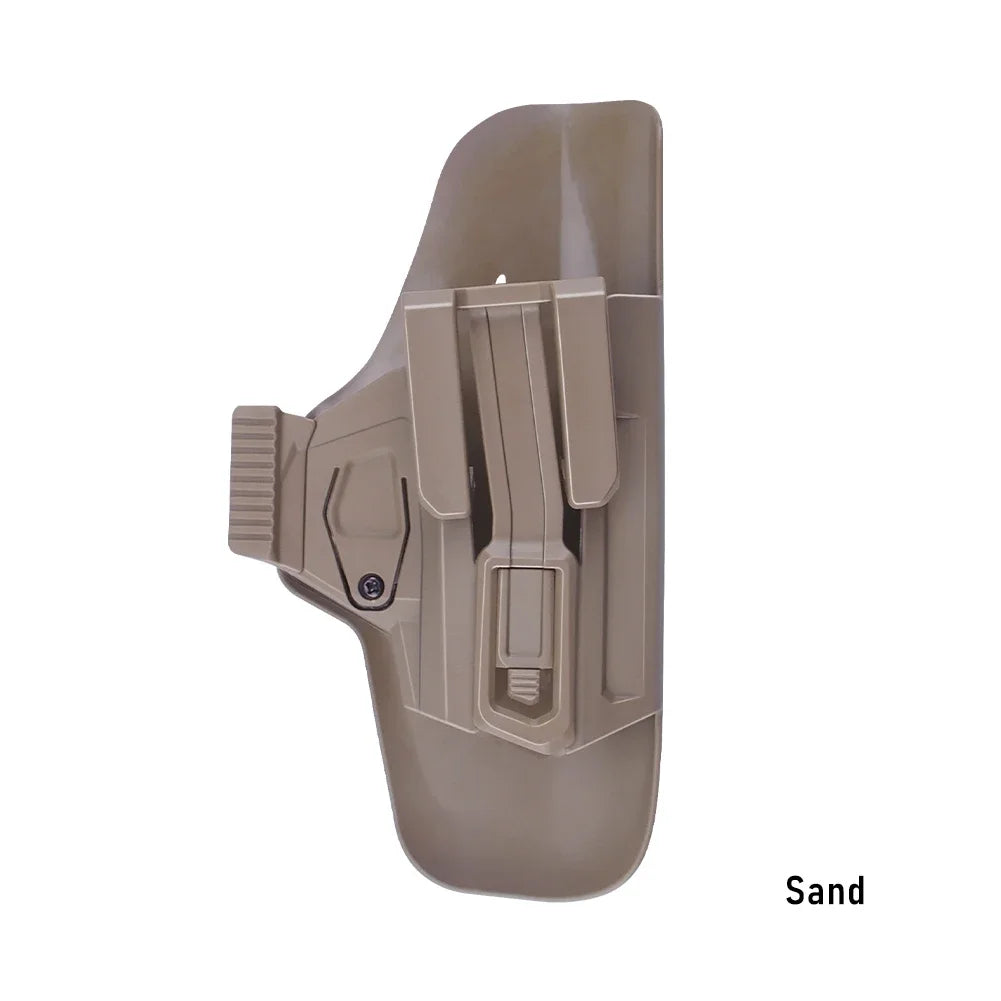 Portable G-9 Gun Belt Holster - Concealed Carry for Glock 17, 19, 22, 23 with Magazine Holder
