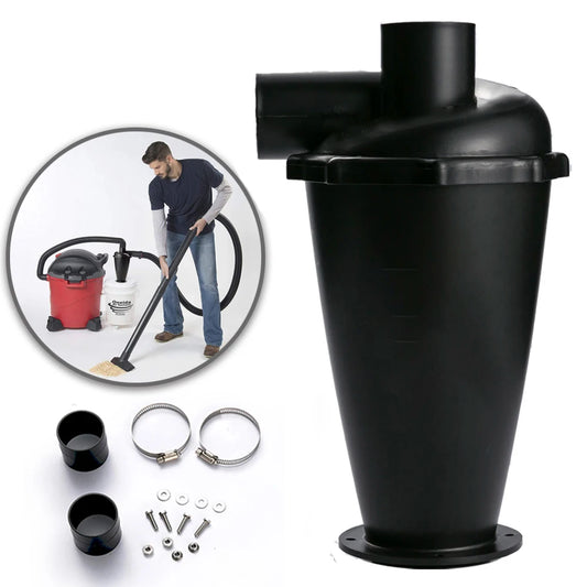 Cyclone Vacuum Filter Separator - Turbo Dust Collector for Industrial & Woodworking Vacuum Cleaning Systems