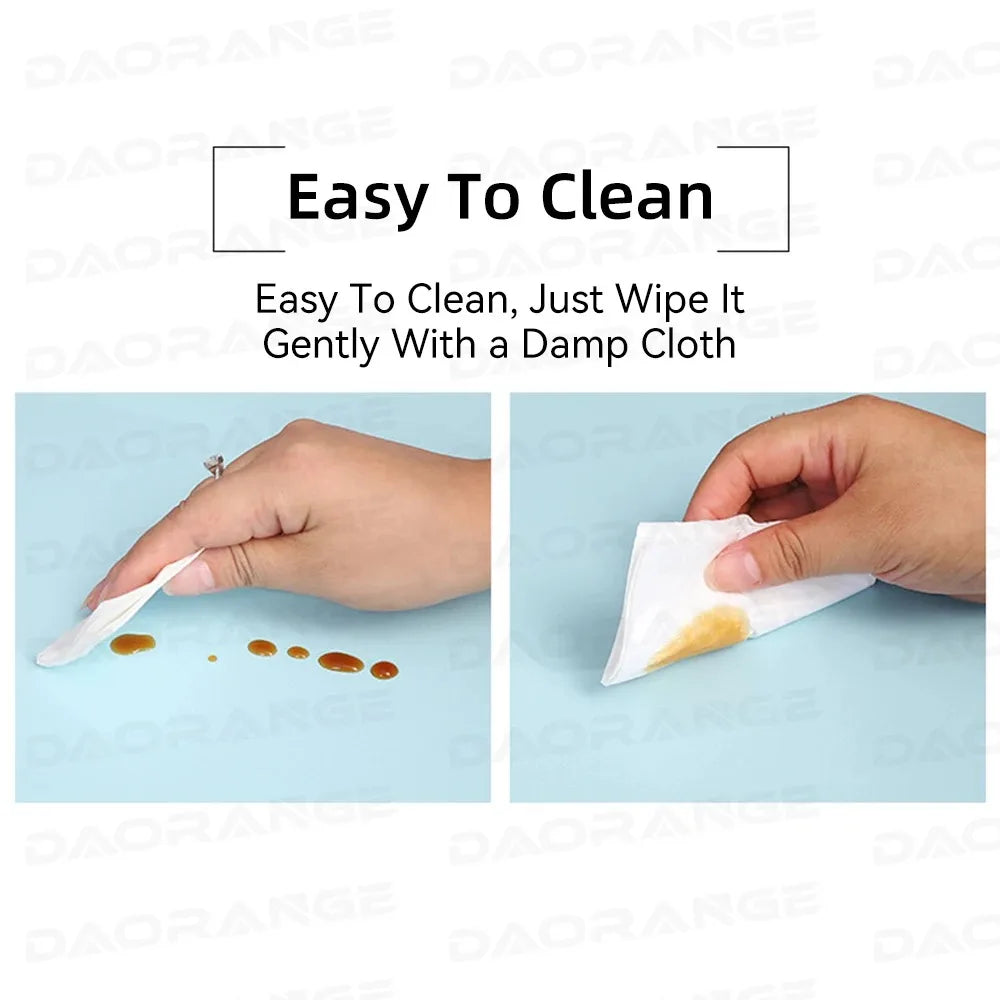 Creative Anti-Slip Leather Mouse Pad – Stylish Gaming & Office Desk Mat for Laptop, PC & MacBook