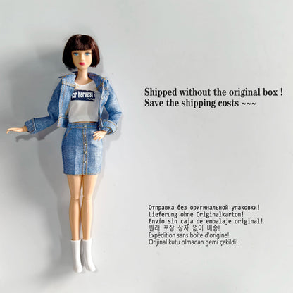Original DEFA Lucy Fashion Doll – 1/6 Scale Beautiful Girl Doll with Clothes, New Gift