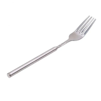 Telescopic BBQ Extendable Fork - 64CM Long Handle, Multipurpose Dinner and Fruit Fork for Meat and Desserts, Kitchen Accessory