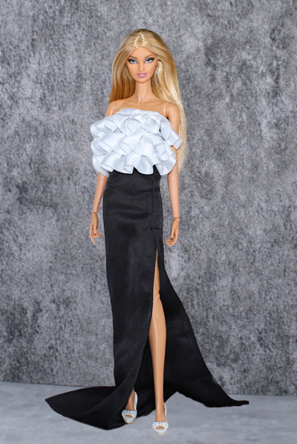 1/6 Doll Clothes Set — New Dress & Sweater Outfit for 30cm Xinyi FR ST BB Dolls, Doll House Accessories