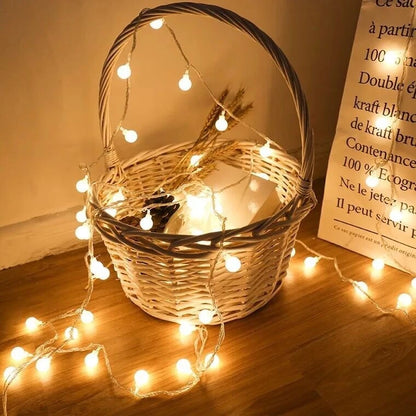 USB/Battery LED String Lights - 10M Outdoor Fairy Garland Lights for Weddings, Gardens & Christmas Decor