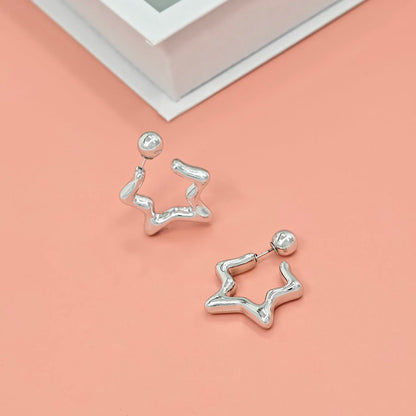 Fashion C-Shaped Earrings for Women – Unique High-End Trendy Jewelry