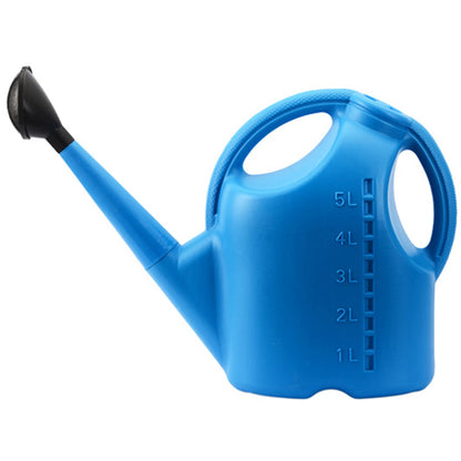 Long Spout Garden Watering Can - Lightweight Large Capacity Watering Pot with Sprinkler Head & Comfort Grip Handle