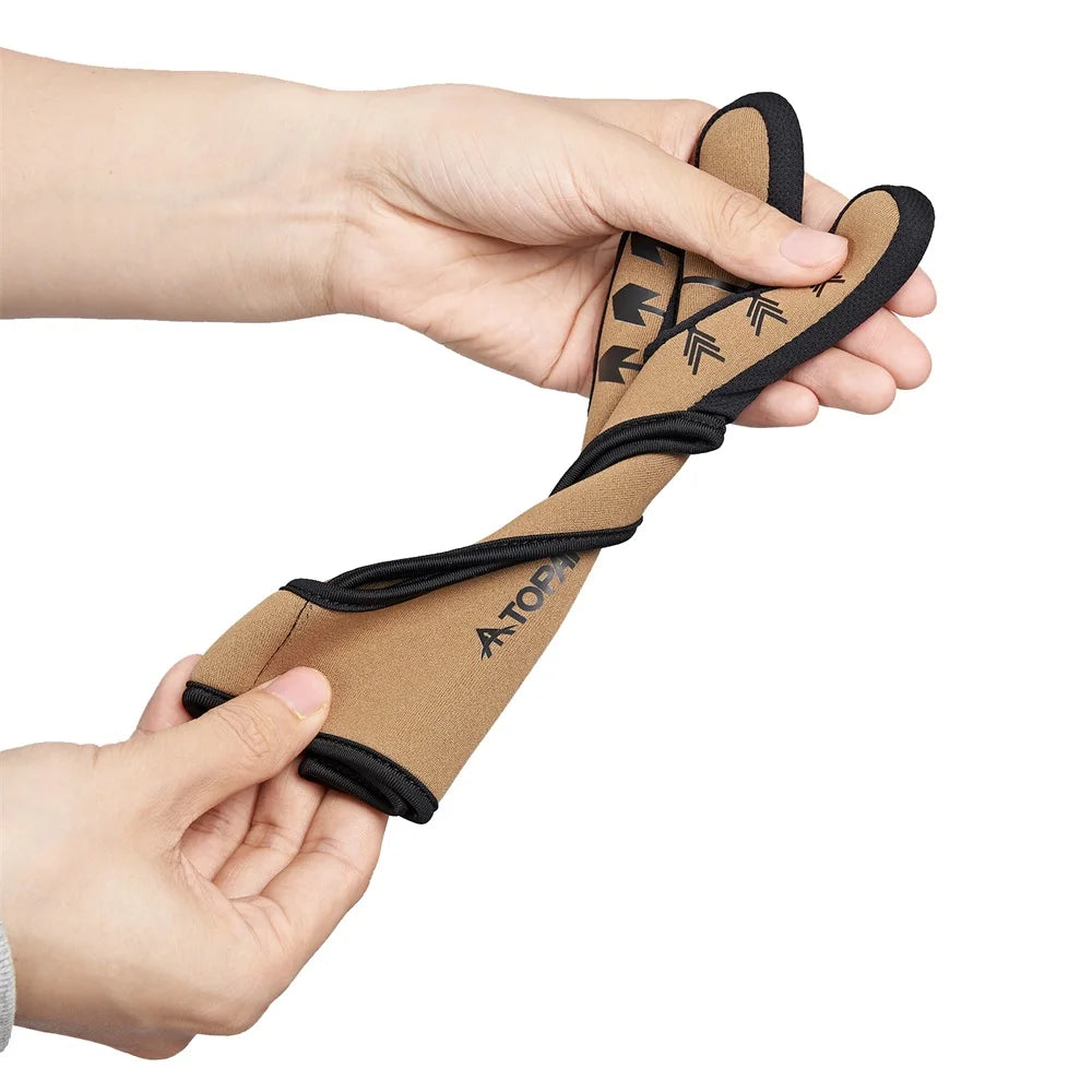 Archery Glove Three-Finger Guard – Shooting Gloves for Recurve Bow, Hunting & Beginners
