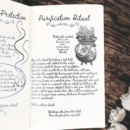 Old Witch Spells Book – Beginner Magic Grimoire & Ritual Notebook for Witches & Wizards | Perfect Halloween, Christmas & Gift Idea