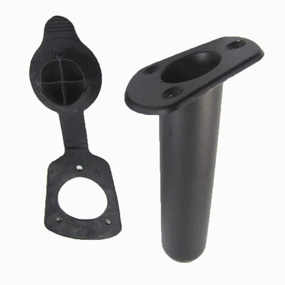 4PC/2PC Plastic Flush Mount Fishing Rod Holder – Gasket for Kayak, Canoe, Tackle, Water Sports, Rowing & Boating Accessories