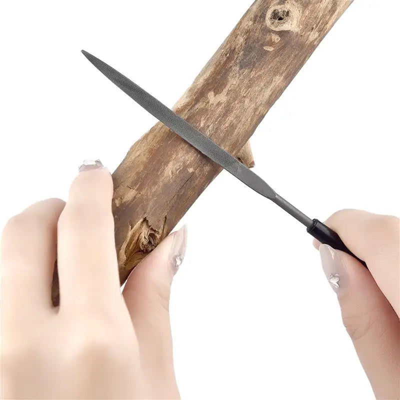 Needle Files Set for DIY Jewelers – Hand Tools for Diamond Carving, Metal, Glass & Stone Crafts