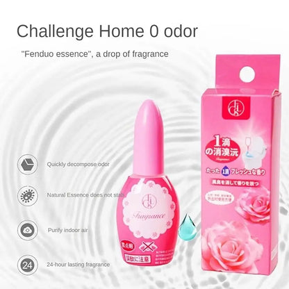 20ml Yuan Toilet Deodorant – One Drop Fragrance Liquid, Indoor Aromatherapy & Air Freshener to Remove Odor
