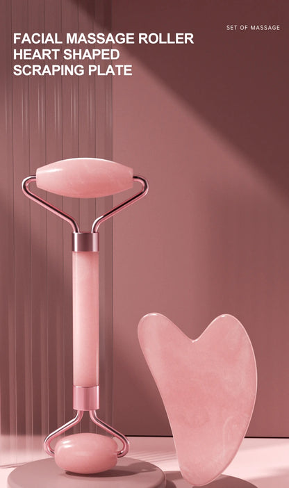 Facial Roller for Face, Neck, and Eyes – Resin Massage Instrument, Health Care Scraping Board for Muscle & Beauty Skincare