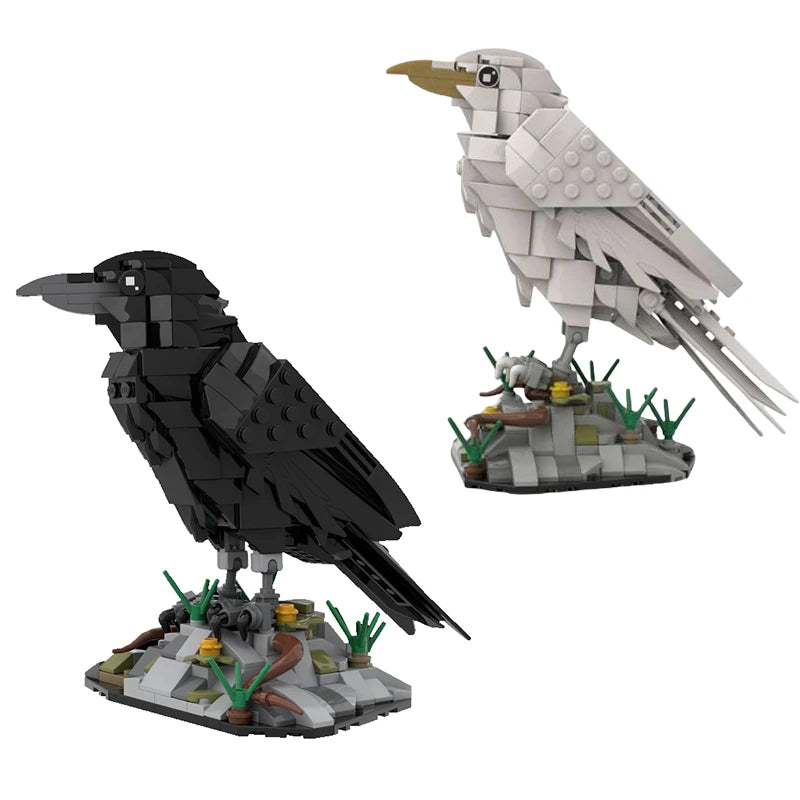 MOC Animal Building Block Set – Creative DIY Assembly Toy Model Christmas Gift for All Ages