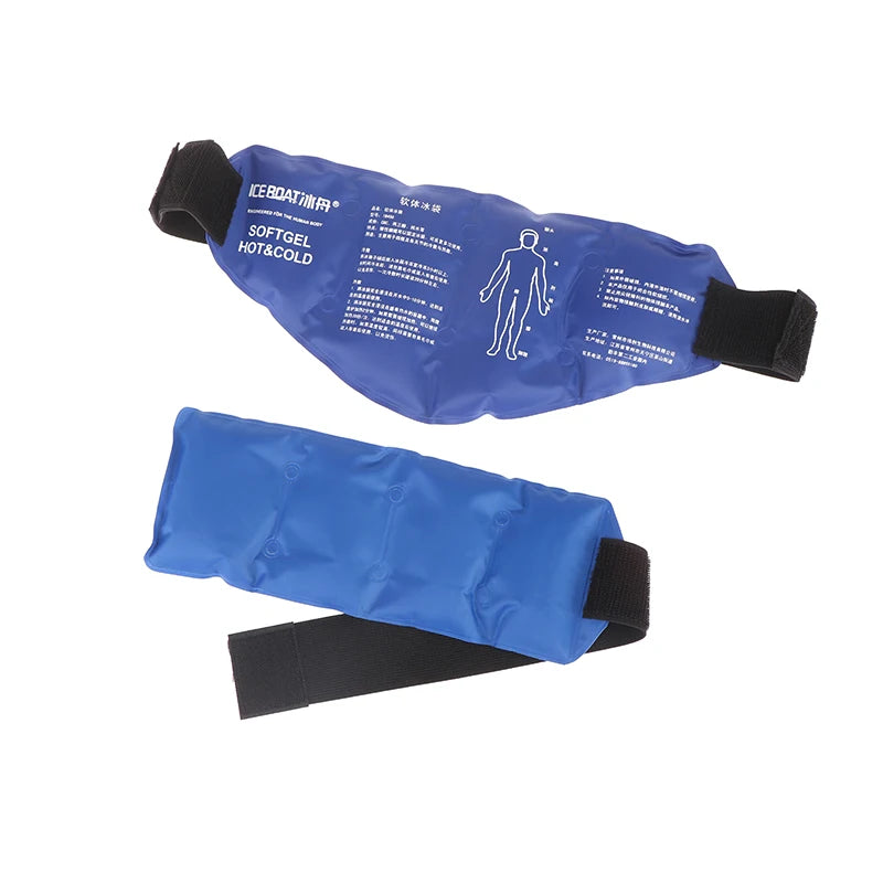 Ankle Brace Ice Pack Wrap – Reusable Hot & Cold Gel Therapy for Injuries, Sprains & Pain Relief