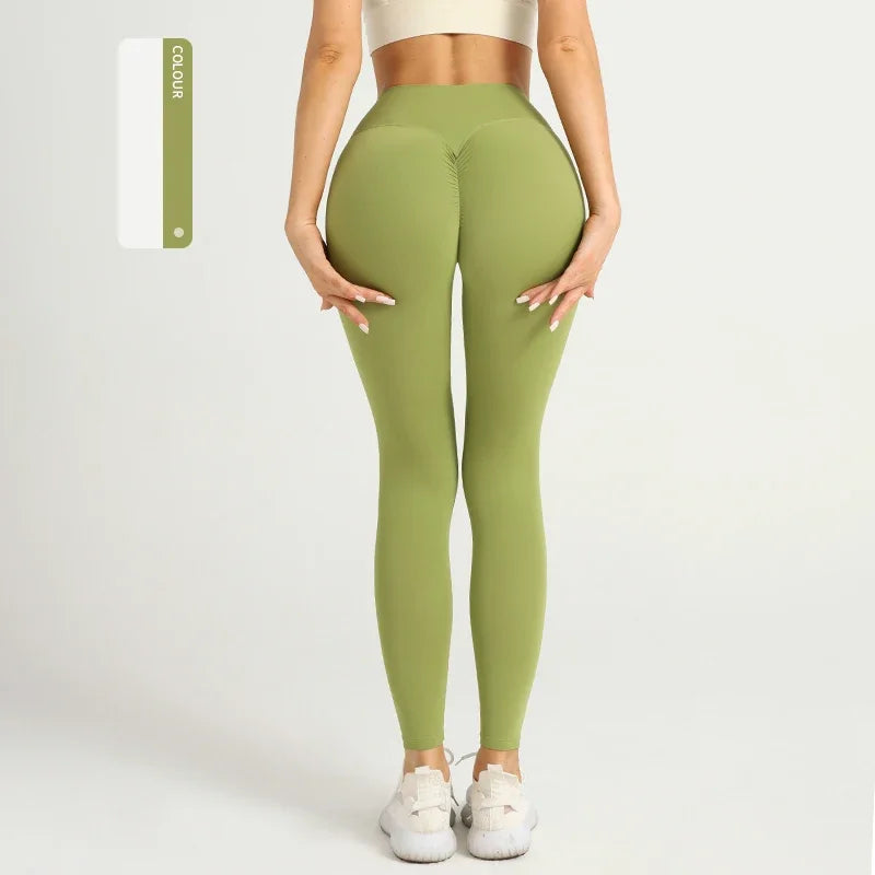 High Waist Women’s Yoga Leggings – Breathable Fitness Pants for Running, Cycling, Summer Gym & Workout