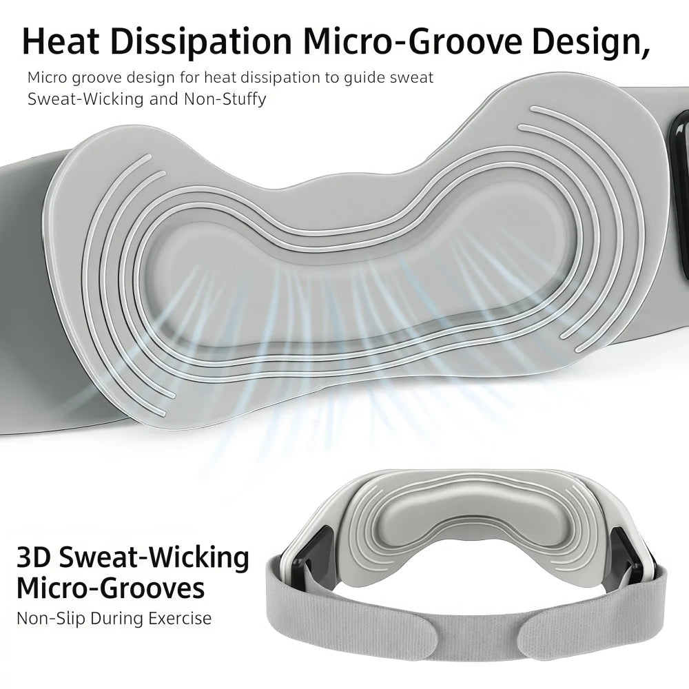 Patellar Tendon Support Strap - Adjustable Silicone Knee Support for Running, Tennis & Sports
