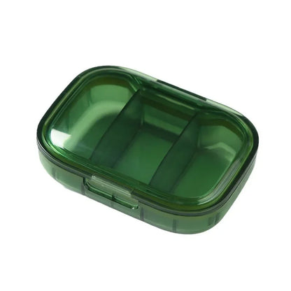 Mini Medicine Pill Box – Portable Drug Storage, Pills Dispenser & Organizer, Tablet Container Case