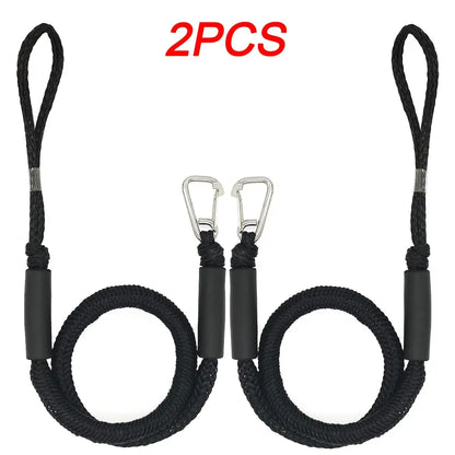 2/1PCS Dock Lines Elastic Marine Rope – Bungee Cords Shock Ties for Kayak & Boat Accessories