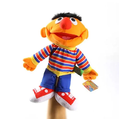 Sesame Street Elmo Hand Puppet - Large Soft Plush Cartoon Toy for Kids, Birthday & New Year Gifts