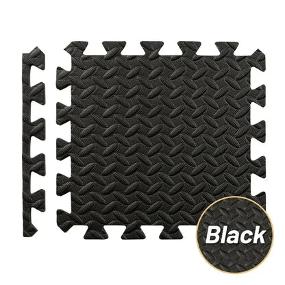 EVA Foam Massage Cushion Interlocking Gym Floor Mats – Non-Slip Puzzle Exercise Mat for Home Gym, Yoga & Acupressure Support