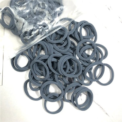 20/50PCS Hair Bands for Women & Girls - 4cm Elastic Rubber Ties, Simple Ponytail Holders & Hair Accessories