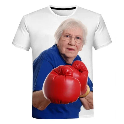 Funny Popsicle 3D Print T-Shirt - Creative Summer Graphic Loose Casual Top