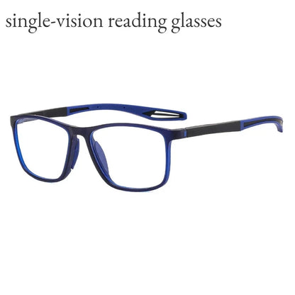 TR90 Photochromic Blue Light Reading Glasses – Ultralight Sports Eyewear for Men & Women, +1.0 to +4.0 Farsighted Lenses