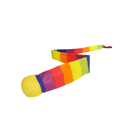 Rainbow Comet Ball - Soft Tail Indoor & Outdoor Throwing and Coordination Training Toy
