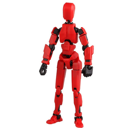 Multi-Jointed Shapeshift Robot 3D Printed Mannequin – 13 Action Figures for Kids & Adults, Parent-Child Games & Gifts