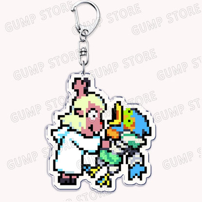 Deltarune & Undertale Keychains – Ralsei, Kris, Susie & Spamton Fan Gaming Accessories