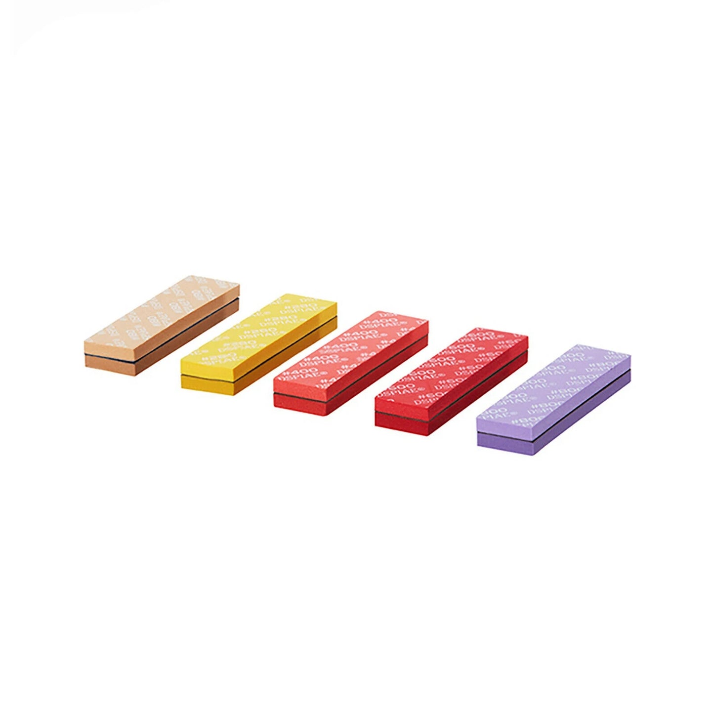DSPIAE Sanding Sponge Set – Military Model Arc Grinding & Polishing Sandpaper Kit for GK Hobby & Model Building