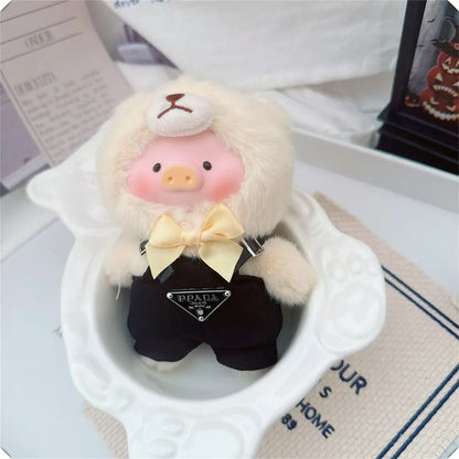 17cm Labubu Mini Doll Outfit Set - Hat, Clothes & Shoes for Labubu II Sitting Party Game Accessories