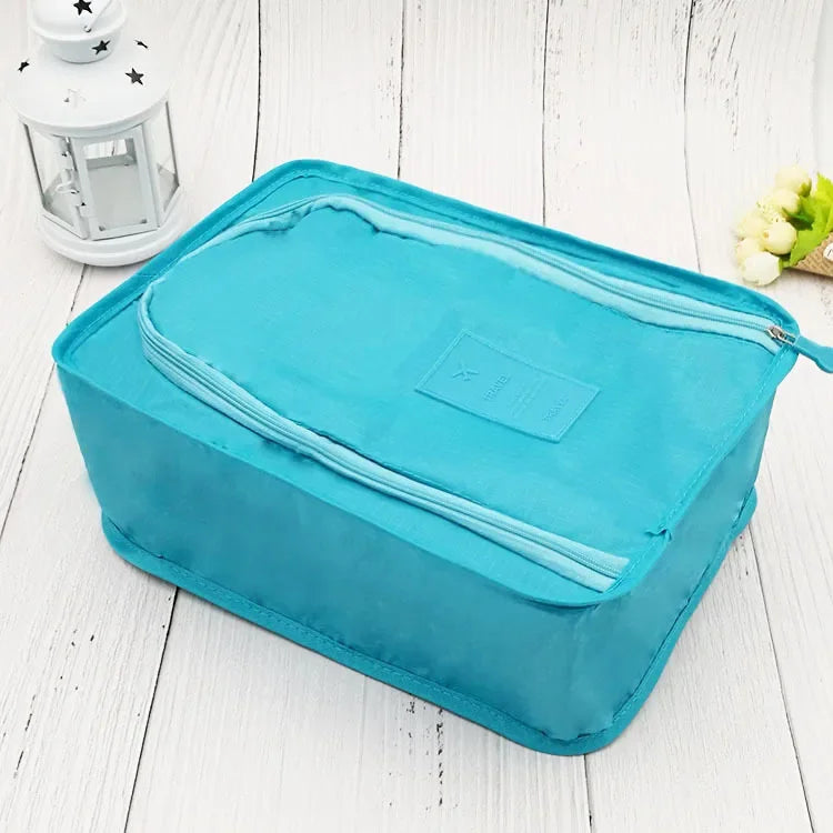 Multifunctional Waterproof Travel Bag – Portable Nylon Organizer for Shoes, Clothing, and Storage Pouch