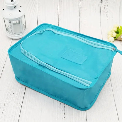 Multifunctional Waterproof Travel Bag – Portable Nylon Organizer for Shoes, Clothing, and Storage Pouch