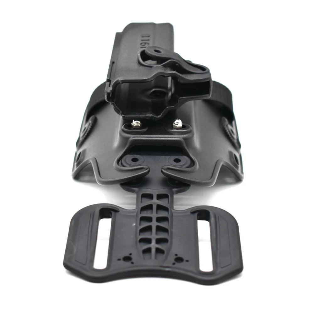 Outdoor Tactical Thigh Drop Leg Holster - Compatible with Glock 17, Beretta M9, Colt 1911, PX4 Storm for Hunting