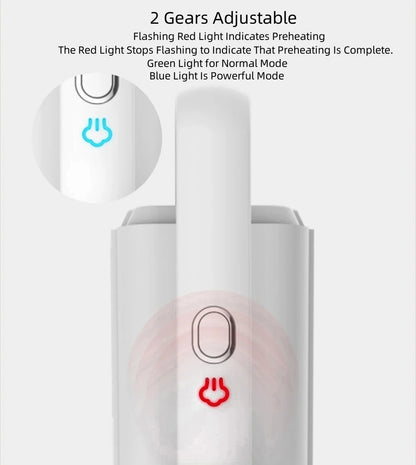370ml Electric Steam Mop – 1500W Multifunctional Sterilization & Mite Removal Household Cleaner, 220V EU Plug