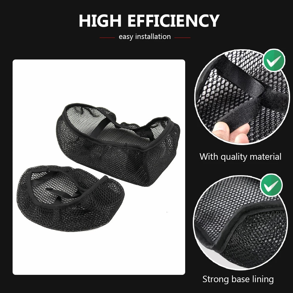 Honda CRF1100L Africa Twin 3D Mesh Seat Cover – Waterproof Breathable Adventure Sport Seat Cushion Protector (2020+)