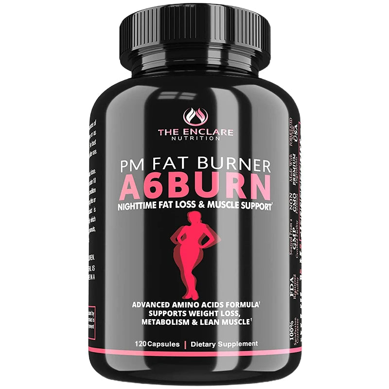 Fat Burner Weight Loss Supplement – Metabolism Booster, Belly Fat Reduction & Sleep Support Nutritional Formula for Healthy Weight Management