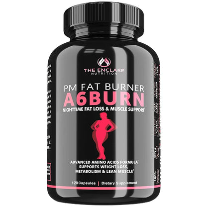 Fat Burner Weight Loss Supplement – Metabolism Booster, Belly Fat Reduction & Sleep Support Nutritional Formula for Healthy Weight Management