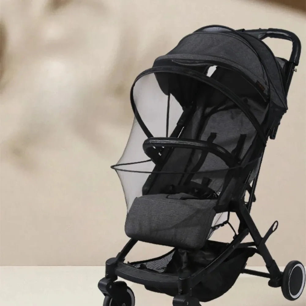 Baby Stroller Mosquito Net Cover - Breathable Mesh Insect Protection for Kids