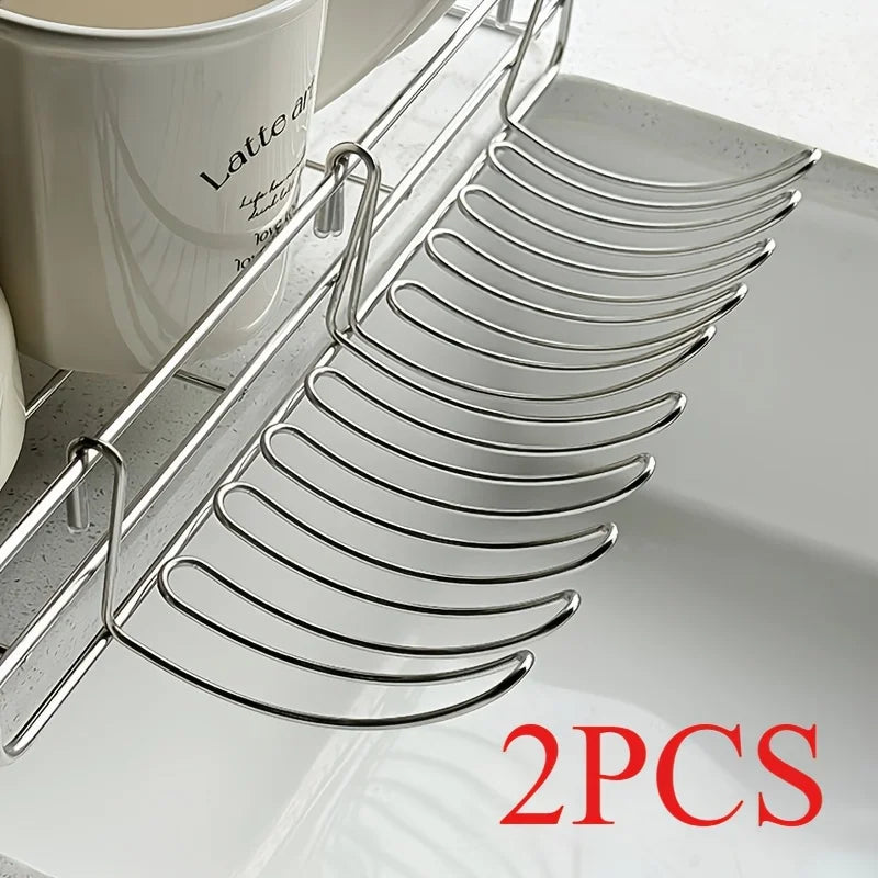 Stainless Steel Sink Drain Basket - Expandable Hanging Storage Organizer