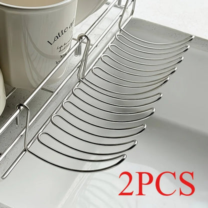 Stainless Steel Sink Drain Basket - Expandable Hanging Storage Organizer