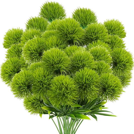 10Pcs Artificial Dandelion Flowers – Plastic Decorative Fake Plants for Wedding, Home, Room & Party Arrangement Decor