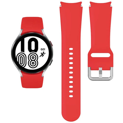 Samsung Galaxy Watch Silicone Band - 20mm Replacement Strap for Galaxy Watch 4, 5, 6, 5 Pro and 6 Classic 40mm–47mm Models