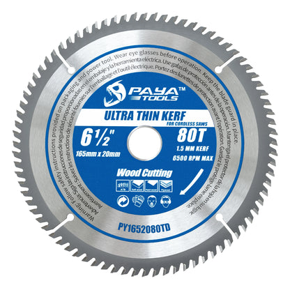 PAYA TCT Circular Saw Blade - ATB Framing Blade for Wood Cutting, TÜV Rheinland Tested & Certified
