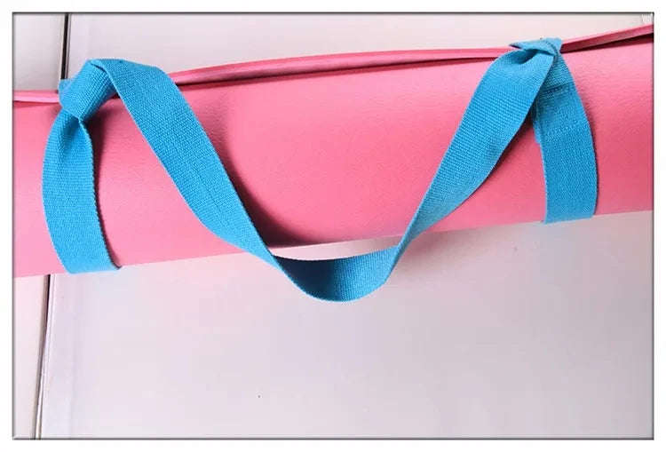 Adjustable Yoga Mat Strap – Shoulder Carrier for Exercise, Fitness & Stretch, 165cm x 3.8cm